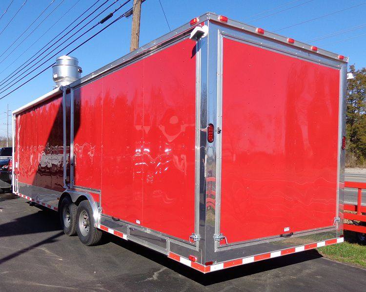 1216-concession-trailer-8.5-x-28-bbq-smoker-food-event-catering-red-10.jpg Concession Trailer 8.5' x 28' BBQ Smoker Food Event Catering (Red)