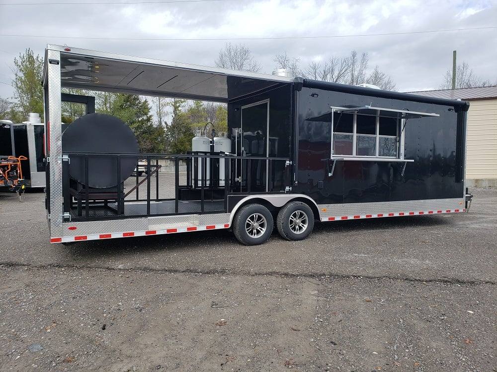 1219-concession-trailer-8.5-x-28-black-food-event-catering-6.jpg Concession Trailer 8.5' X 28' Black Food Event Catering
