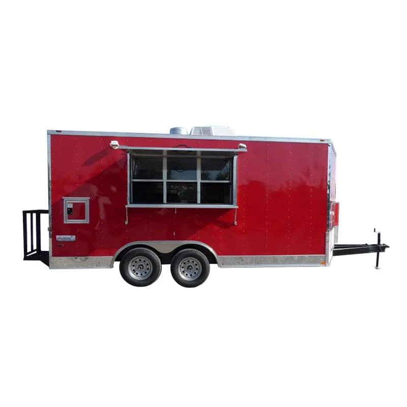 122-8.5-x-16-concession-trailer-red-food-with-appliances-1.webp 8.5' x 16' Concession Trailer Red Food With Appliances