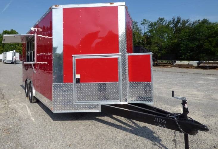 122-8.5-x-16-concession-trailer-red-food-with-appliances-13.jpg 8.5' x 16' Concession Trailer Red Food With Appliances