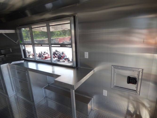 122-8.5-x-16-concession-trailer-red-food-with-appliances-14.jpg 8.5' x 16' Concession Trailer Red Food With Appliances