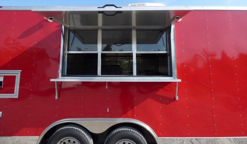 122-8.5-x-16-concession-trailer-red-food-with-appliances-18.jpg 8.5' x 16' Concession Trailer Red Food With Appliances