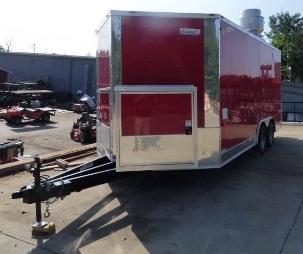 122-8.5-x-16-concession-trailer-red-food-with-appliances-25.jpg 8.5' x 16' Concession Trailer Red Food With Appliances