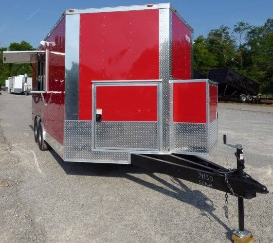 122-8.5-x-16-concession-trailer-red-food-with-appliances-33.jpg 8.5' x 16' Concession Trailer Red Food With Appliances