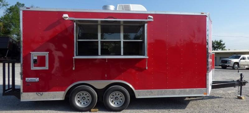 122-8.5-x-16-concession-trailer-red-food-with-appliances-36.jpg 8.5' x 16' Concession Trailer Red Food With Appliances