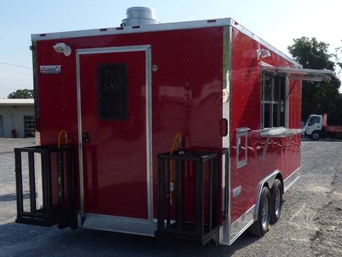 122-8.5-x-16-concession-trailer-red-food-with-appliances-45.jpg 8.5' x 16' Concession Trailer Red Food With Appliances