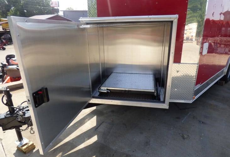 122-8.5-x-16-concession-trailer-red-food-with-appliances-50.jpg 8.5' x 16' Concession Trailer Red Food With Appliances