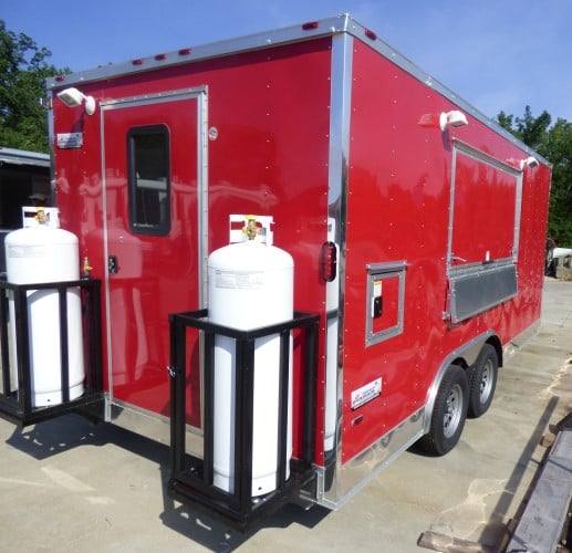 122-8.5-x-16-concession-trailer-red-food-with-appliances-6.jpg 8.5' x 16' Concession Trailer Red Food With Appliances