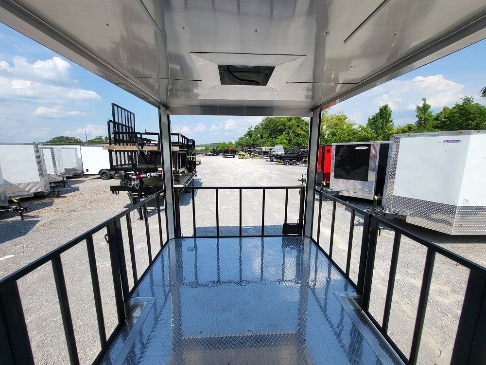 1220-concession-trailer-8.5-x-28-charcoal-grey-bbq-event-catering-19.jpg Concession Trailer 8.5' X 28' Charcoal Grey BBQ Event Catering