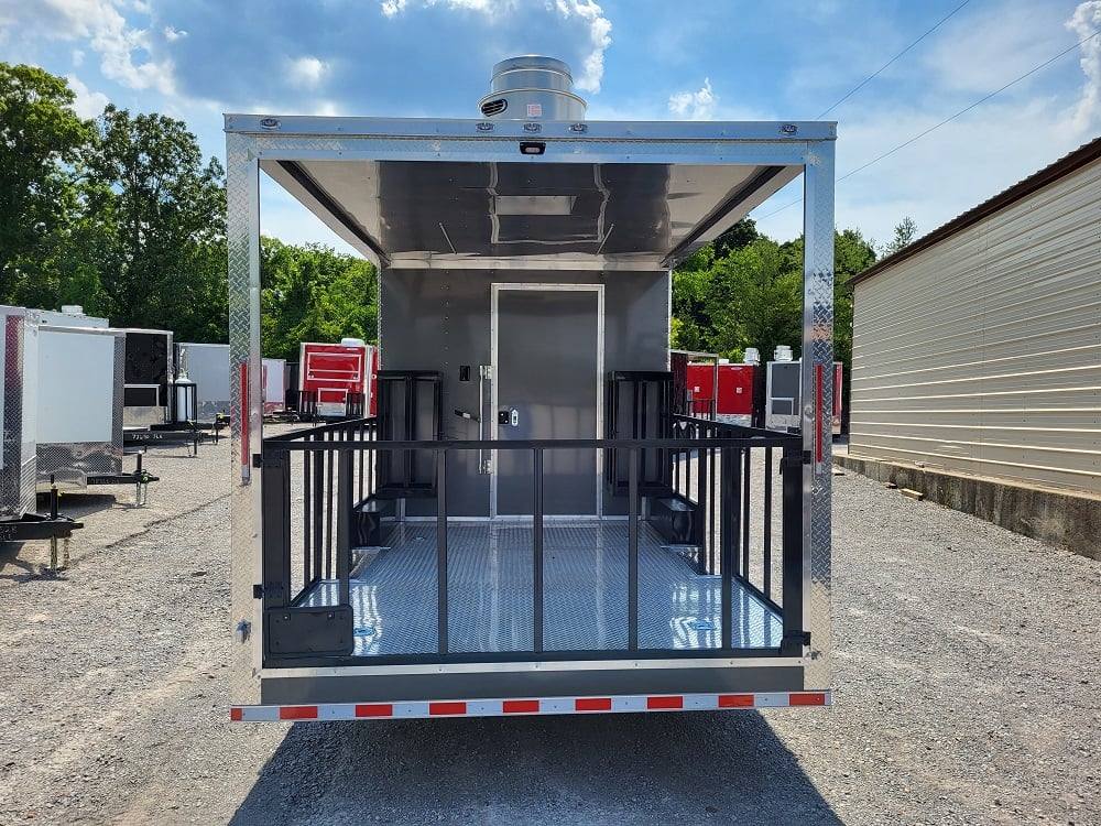 1220-concession-trailer-8.5-x-28-charcoal-grey-bbq-event-catering-7.jpg Concession Trailer 8.5' X 28' Charcoal Grey BBQ Event Catering