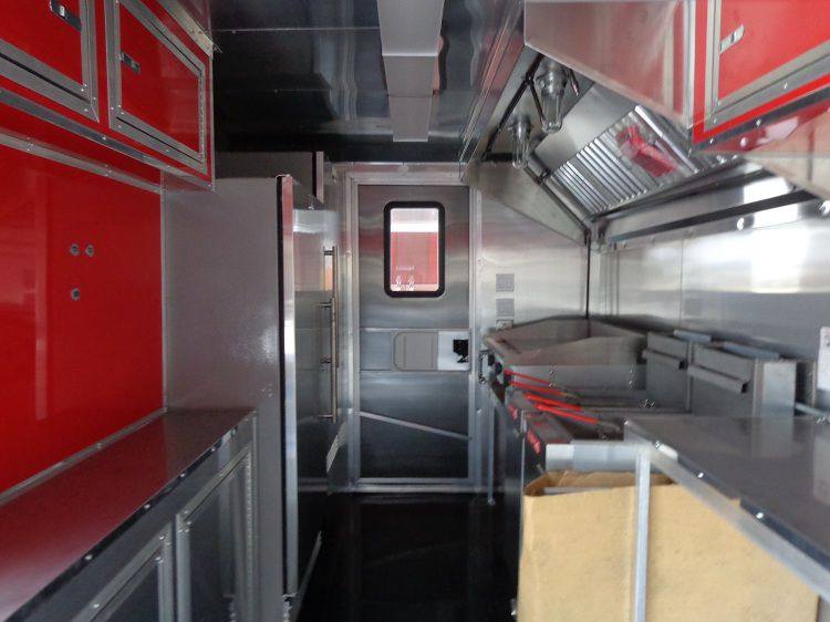 1221-concession-trailer-8.5-x-28-red-bbq-smoker-event-food-catering-26.jpg Concession Trailer 8.5' x 28' Red - BBQ Smoker Event Food Catering