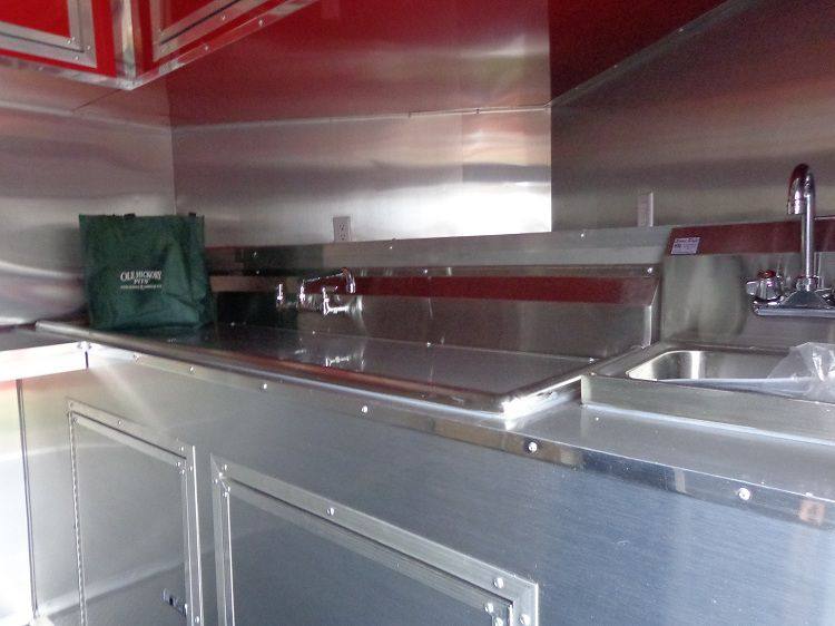 1221-concession-trailer-8.5-x-28-red-bbq-smoker-event-food-catering-27.jpg Concession Trailer 8.5' x 28' Red - BBQ Smoker Event Food Catering