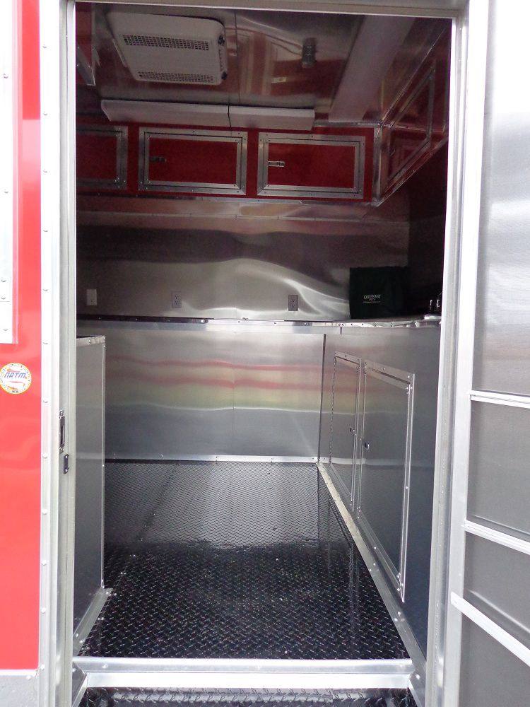 1221-concession-trailer-8.5-x-28-red-bbq-smoker-event-food-catering-29.jpg Concession Trailer 8.5' x 28' Red - BBQ Smoker Event Food Catering