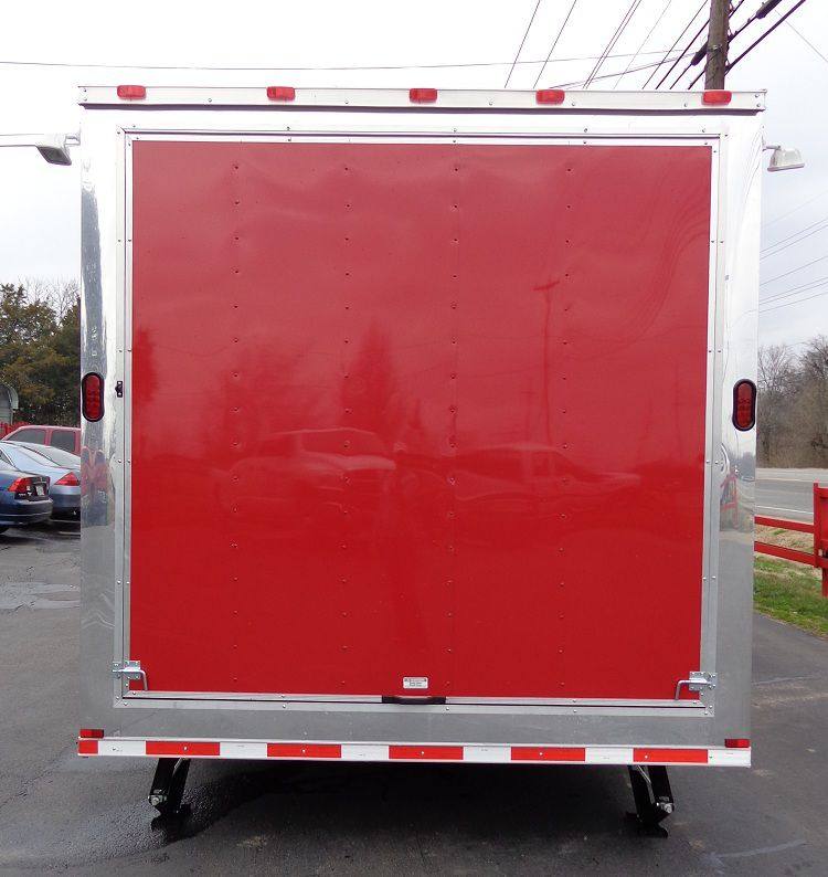 1221-concession-trailer-8.5-x-28-red-bbq-smoker-event-food-catering-8.jpg Concession Trailer 8.5' x 28' Red - BBQ Smoker Event Food Catering