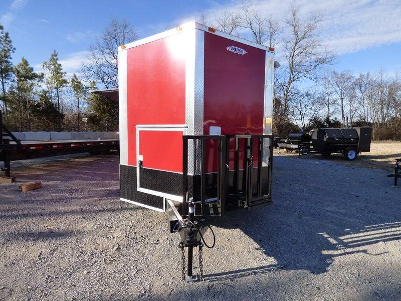 1222-concession-trailer-8.5-x-28-red-enclosed-food-catering-event-14.jpg Concession Trailer 8.5' x 28' Red - Enclosed Food Catering Event