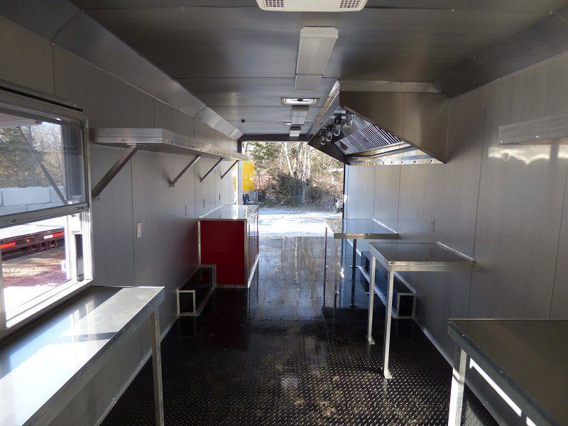 1222-concession-trailer-8.5-x-28-red-enclosed-food-catering-event-26.jpg Concession Trailer 8.5' x 28' Red - Enclosed Food Catering Event