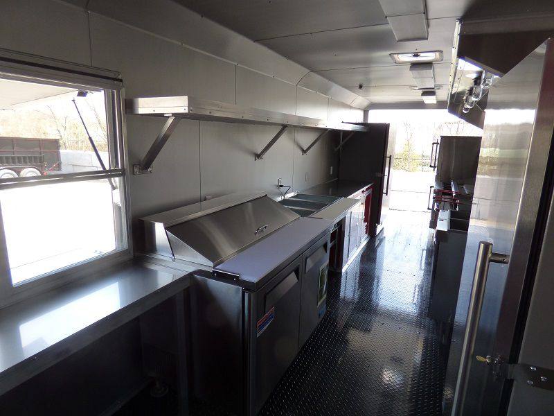 1223-concession-trailer-8.5-x-28-red-food-catering-event-with-appliances-32.jpg Concession Trailer 8.5' x 28' Red - Food Catering Event (With Appliances)