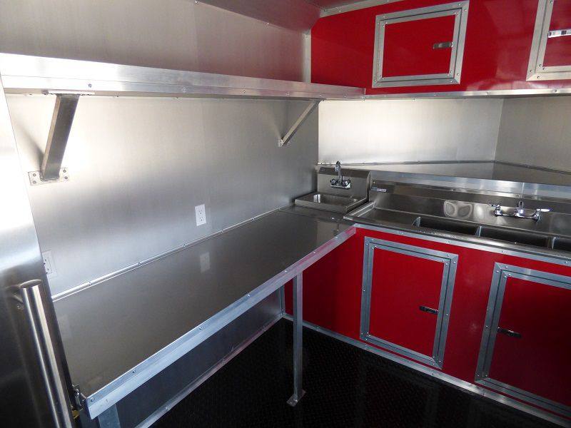 1223-concession-trailer-8.5-x-28-red-food-catering-event-with-appliances-34.jpg Concession Trailer 8.5' x 28' Red - Food Catering Event (With Appliances)