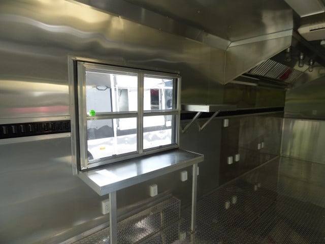 1224-concession-trailer-8.5-x-28-white-food-event-catering-10.jpg Concession Trailer 8.5' X 28' White - Food Event Catering