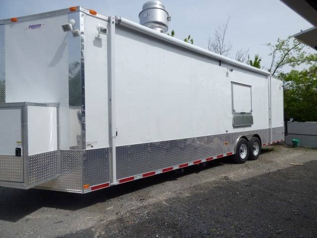 1224-concession-trailer-8.5-x-28-white-food-event-catering-5.jpg Concession Trailer 8.5' X 28' White - Food Event Catering