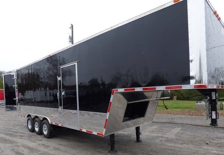 1226-concession-trailer-8.5-x-30-black-gooseneck-event-trailer-6.jpg Concession Trailer 8.5' x 30 Black Gooseneck Event Trailer