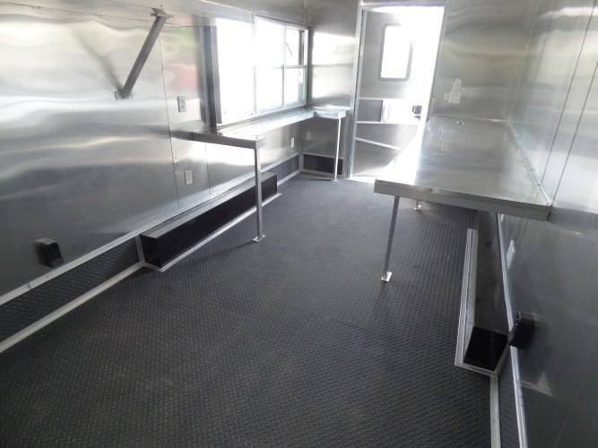123-8.5-x-16-concession-trailer-silver-frost-catering-event-2.jpg 8.5' x 16' Concession Trailer Silver Frost Catering Event