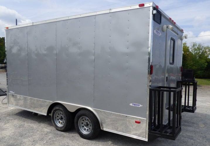 123-8.5-x-16-concession-trailer-silver-frost-catering-event-23.jpg 8.5' x 16' Concession Trailer Silver Frost Catering Event