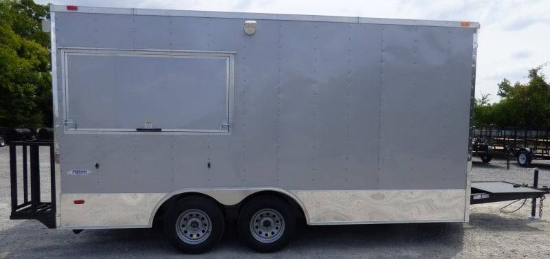 123-8.5-x-16-concession-trailer-silver-frost-catering-event-5.jpg 8.5' x 16' Concession Trailer Silver Frost Catering Event