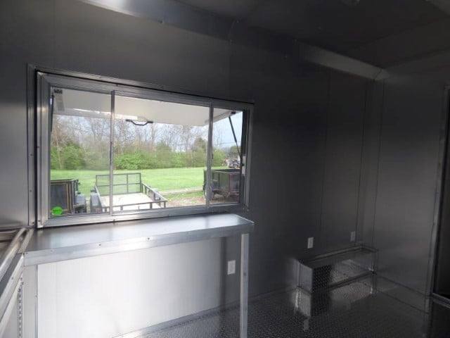 1232-concession-trailer-8.5-x-30-black-bbq-event-catering-2.jpg Concession Trailer 8.5' X 30' Black - BBQ Event Catering