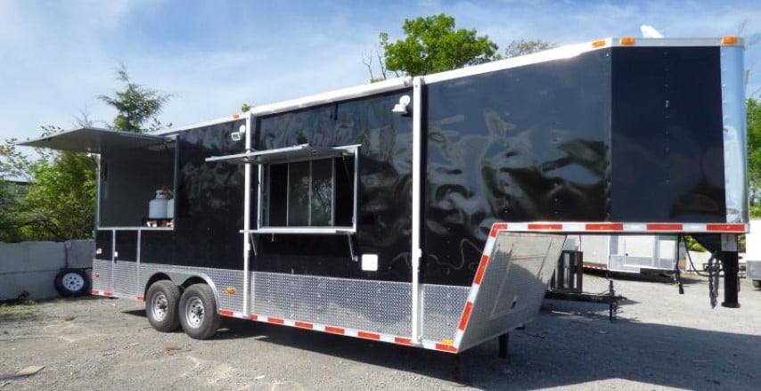 1232-concession-trailer-8.5-x-30-black-bbq-event-catering-23.jpg Concession Trailer 8.5' X 30' Black - BBQ Event Catering