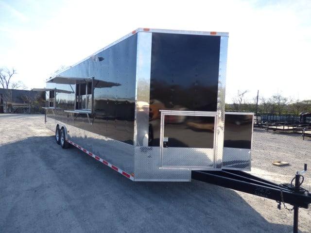 1233-concession-trailer-8.5-x-30-black-food-event-catering-5.jpg Concession Trailer 8.5' X 30' Black - Food Event Catering