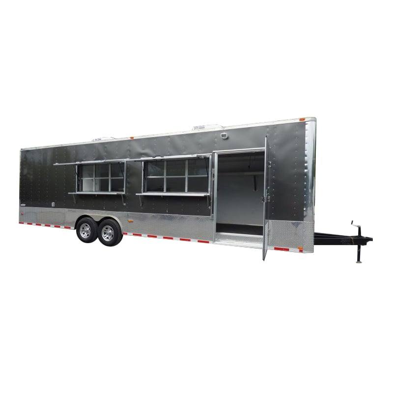 1234-concession-trailer-8.5-x-30-charcoal-gray-catering-food-vending-1.jpg Concession Trailer 8.5' x 30' Charcoal Gray - Catering Food Vending