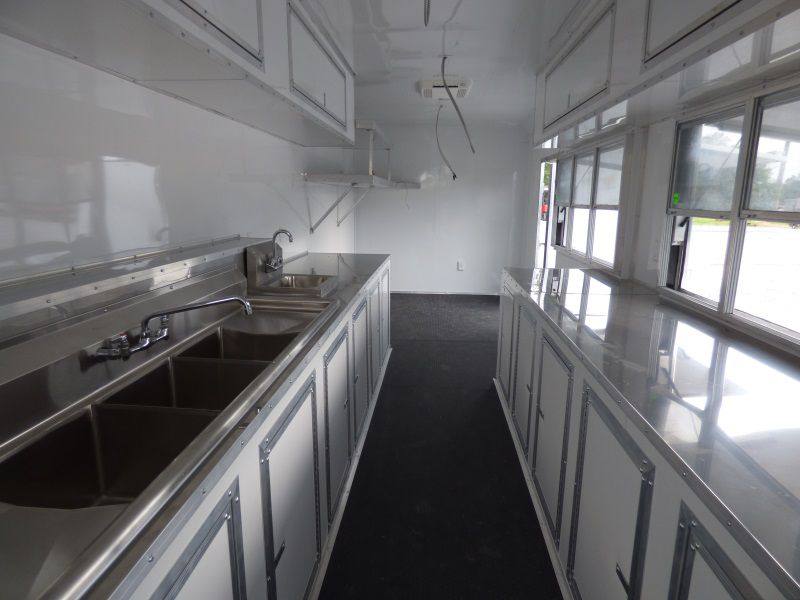 1234-concession-trailer-8.5-x-30-charcoal-gray-catering-food-vending-11.jpg Concession Trailer 8.5' x 30' Charcoal Gray - Catering Food Vending