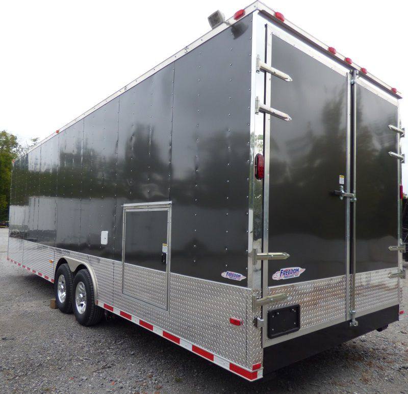 1234-concession-trailer-8.5-x-30-charcoal-gray-catering-food-vending-14.jpg Concession Trailer 8.5' x 30' Charcoal Gray - Catering Food Vending