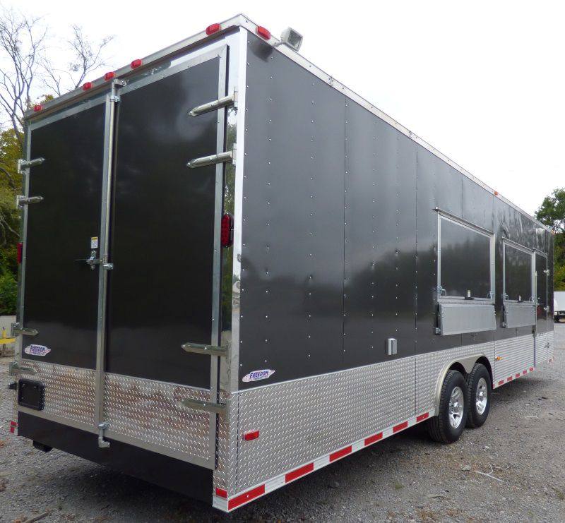 1234-concession-trailer-8.5-x-30-charcoal-gray-catering-food-vending-17.jpg Concession Trailer 8.5' x 30' Charcoal Gray - Catering Food Vending