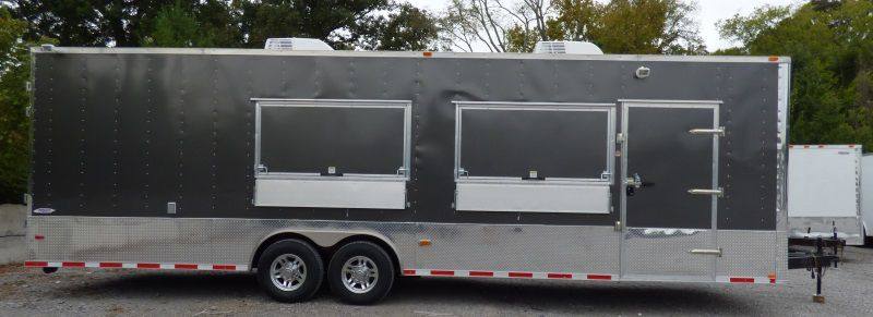 1234-concession-trailer-8.5-x-30-charcoal-gray-catering-food-vending-18.jpg Concession Trailer 8.5' x 30' Charcoal Gray - Catering Food Vending