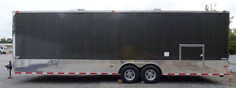 1234-concession-trailer-8.5-x-30-charcoal-gray-catering-food-vending-22.jpg Concession Trailer 8.5' x 30' Charcoal Gray - Catering Food Vending
