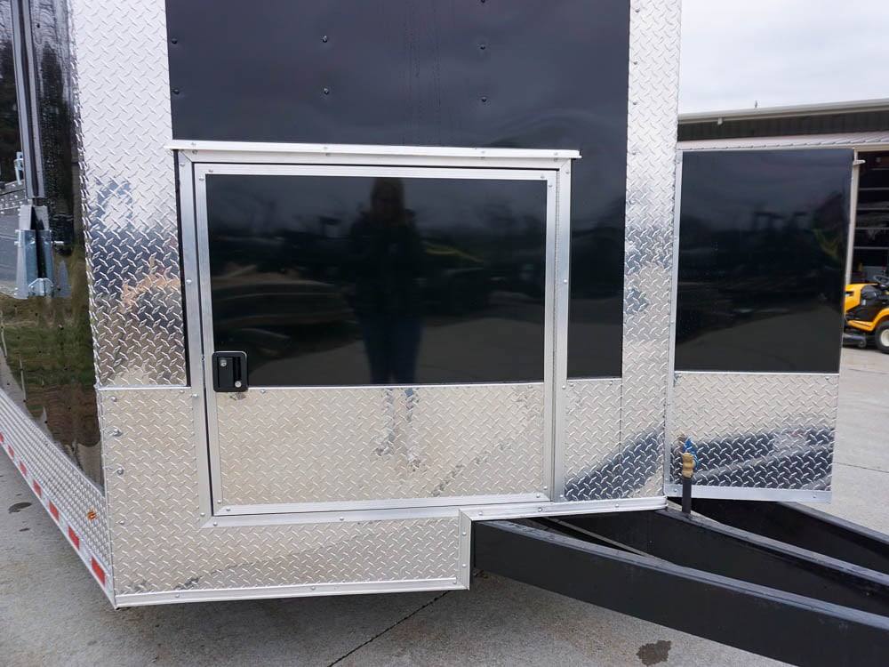 Concession Trailer 8.5' x 30' Custom BBQ Porch Event Catering