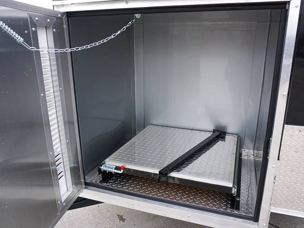 Concession Trailer 8.5' x 30' Custom BBQ Porch Event Catering