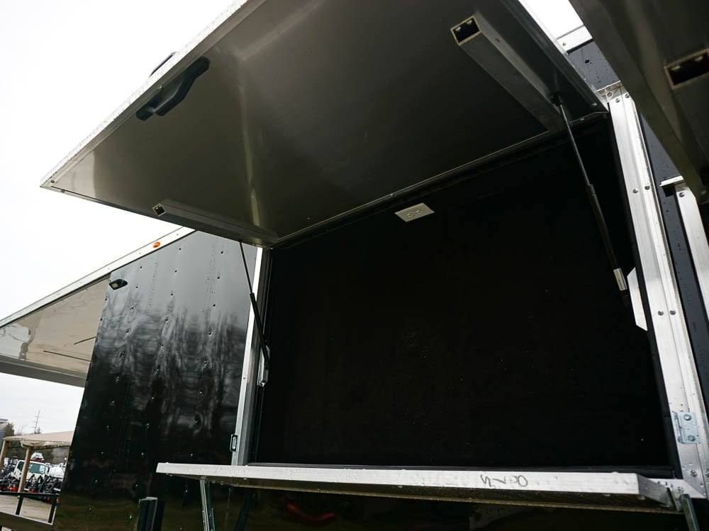 Concession Trailer 8.5' x 30' Custom BBQ Porch Event Catering
