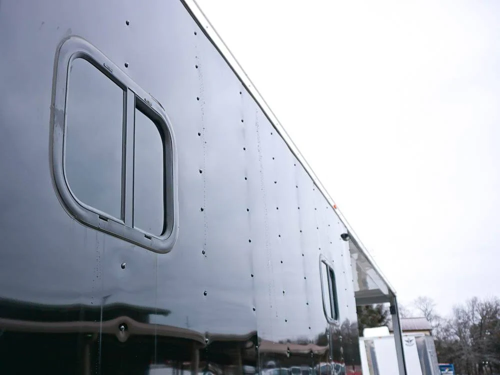 Concession Trailer 8.5' x 30' Custom BBQ Porch Event Catering