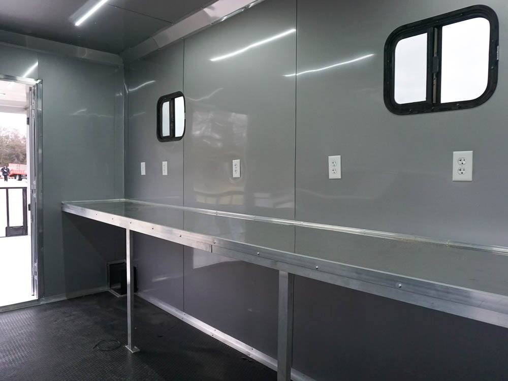 Concession Trailer 8.5' x 30' Custom BBQ Porch Event Catering