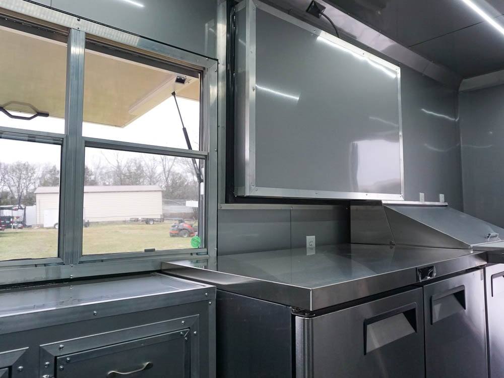 Concession Trailer 8.5' x 30' Custom BBQ Porch Event Catering
