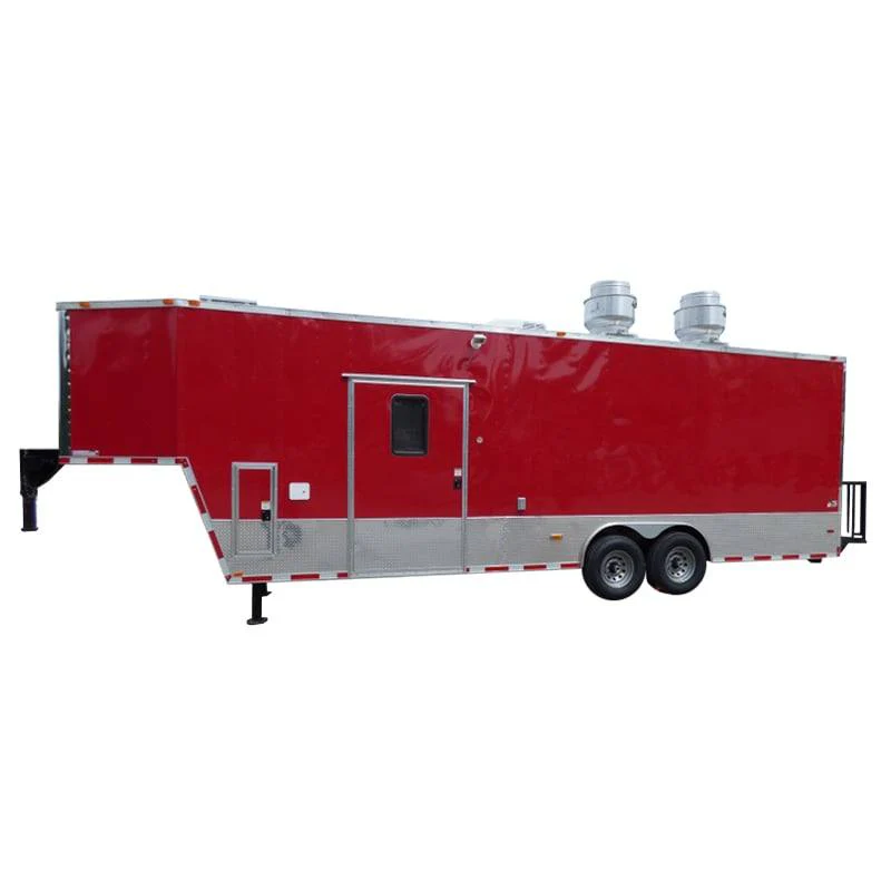 1237-concession-trailer-8.5-x-30-red-gooseneck-event-catering-food-custom-1.webp Concession Trailer 8.5' x 30' Red Gooseneck Event Catering Food Custom