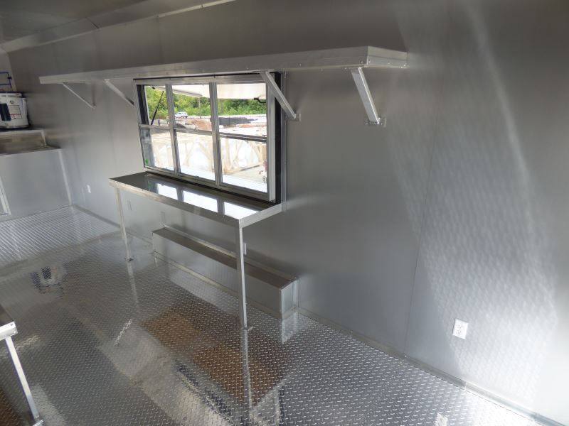 1237-concession-trailer-8.5-x-30-red-gooseneck-event-catering-food-custom-17.jpg Concession Trailer 8.5' x 30' Red Gooseneck Event Catering Food Custom