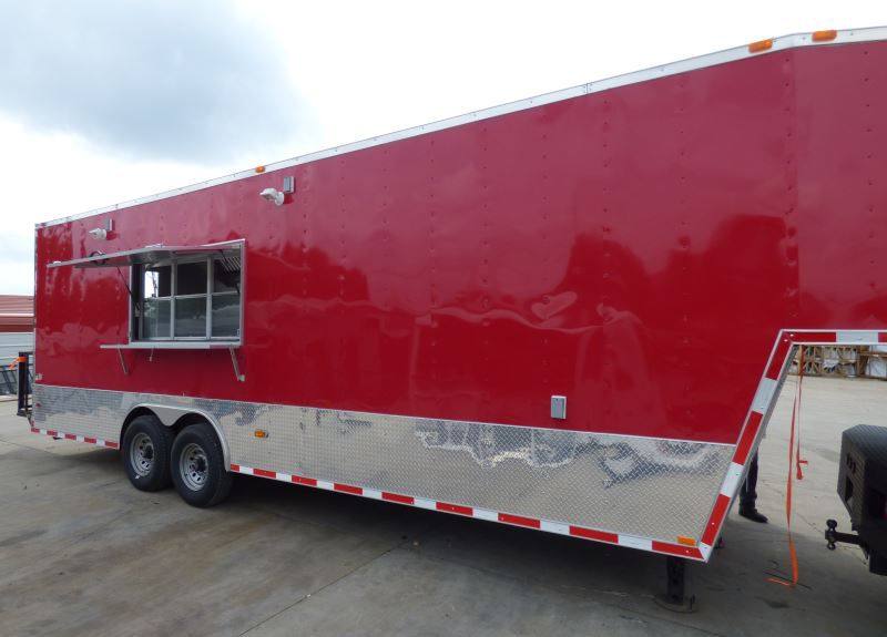 1237-concession-trailer-8.5-x-30-red-gooseneck-event-catering-food-custom-28.jpg Concession Trailer 8.5' x 30' Red Gooseneck Event Catering Food Custom
