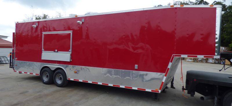 1237-concession-trailer-8.5-x-30-red-gooseneck-event-catering-food-custom-6.jpg Concession Trailer 8.5' x 30' Red Gooseneck Event Catering Food Custom