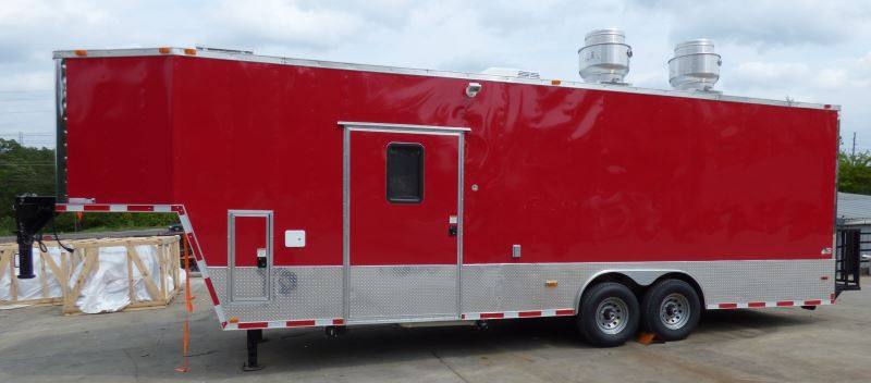 1237-concession-trailer-8.5-x-30-red-gooseneck-event-catering-food-custom-7.jpg Concession Trailer 8.5' x 30' Red Gooseneck Event Catering Food Custom