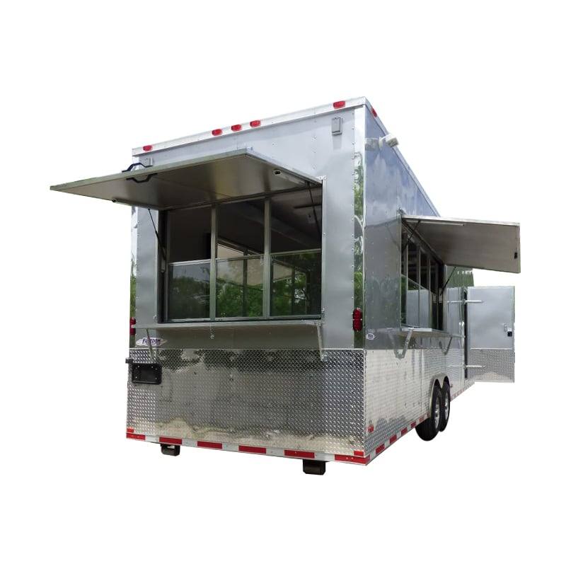1238-concession-trailer-8.5-x-30-silver-frost-catering-event-food-trailer-1.jpg Concession Trailer 8.5' x 30' Silver Frost- Catering Event Food Trailer