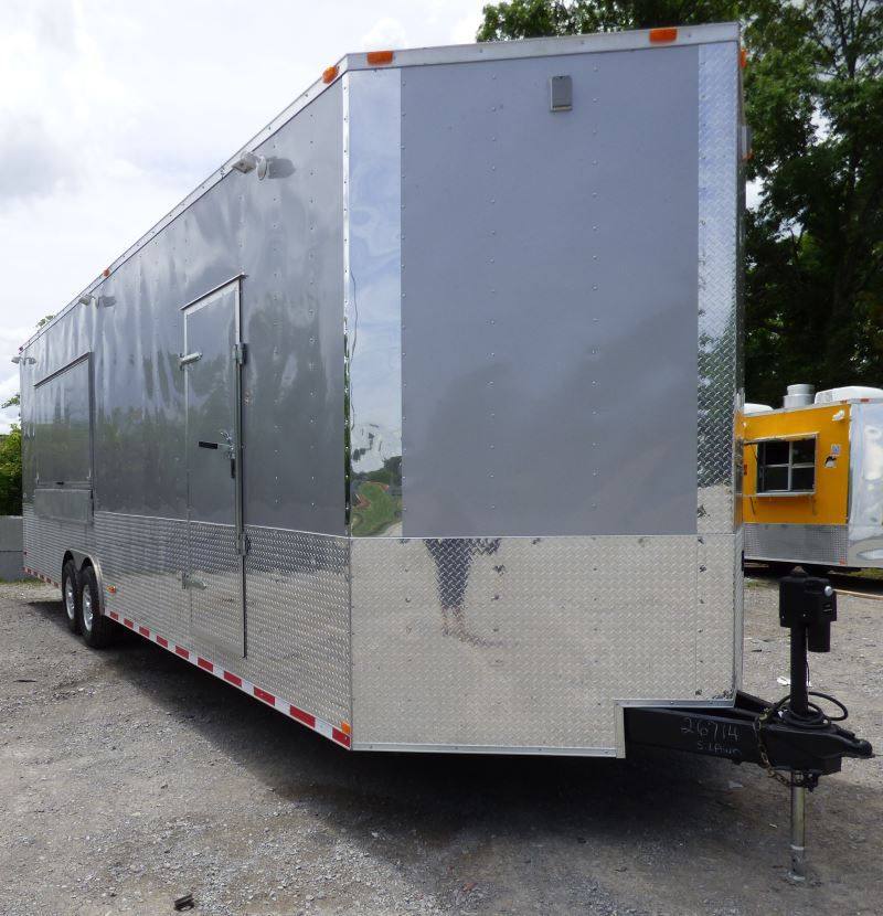 1238-concession-trailer-8.5-x-30-silver-frost-catering-event-food-trailer-15.jpg Concession Trailer 8.5' x 30' Silver Frost- Catering Event Food Trailer